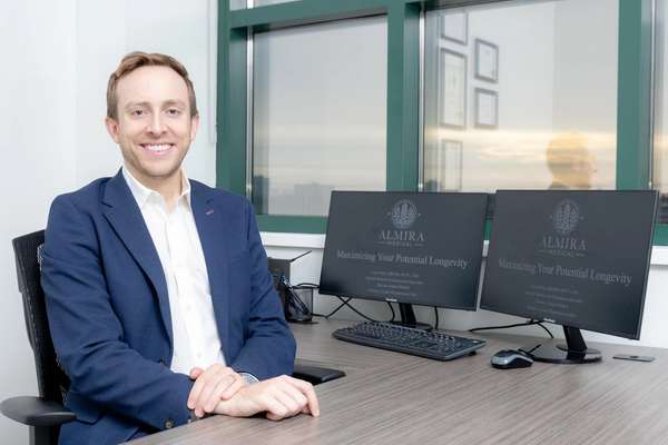 This is a photo of the doctor at Almira Medical.