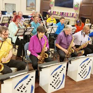 This is a photo of the activities at Delmanor Northtown.