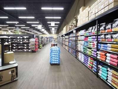 This is a photo of the Edmonton store at Homes Alive Pets.