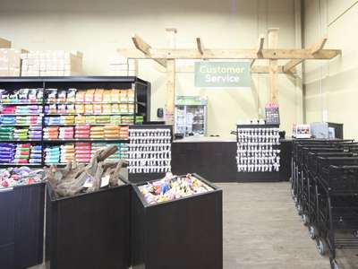 This is a photo of the Edmonton storefront at Homes Alive Pets.