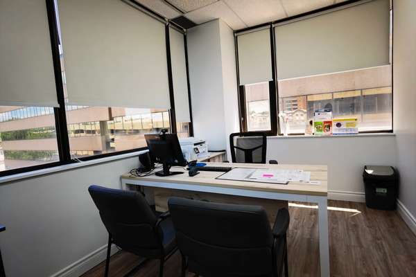 This is a photo of an office at the IVF Canada clinic.