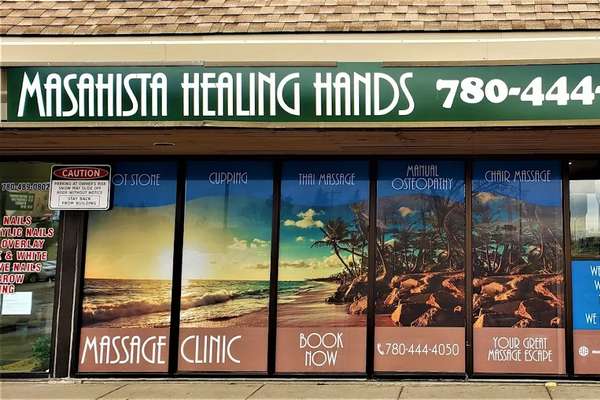 This is a photo of the entrance at Masahista Healing Hands.