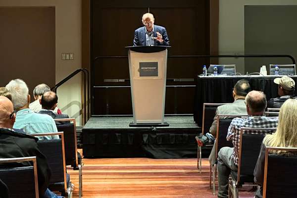 This is a photo of the seminar at Morrison Financial.