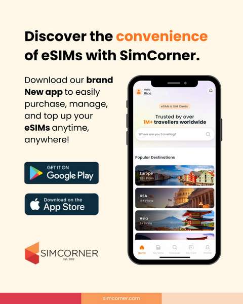 This is a photo of the eSIMs at SimCorner.