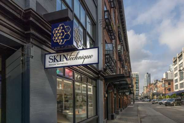 This is a photo of the Botox clinic entrance at Skin Technique.