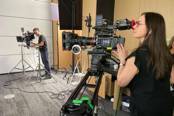 This is a photo of the filming equipment at Sugar Media Inc.