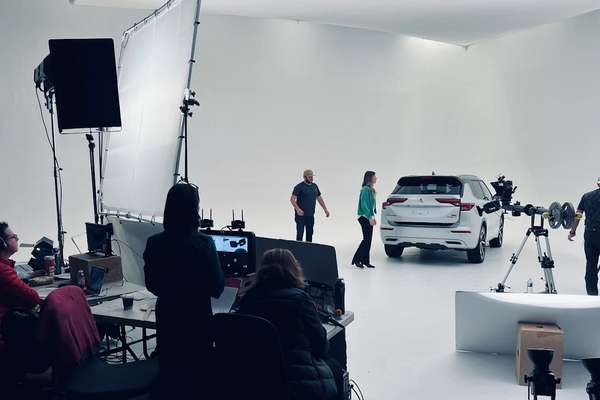 This is a photo of the video production at Sugar Media Inc.