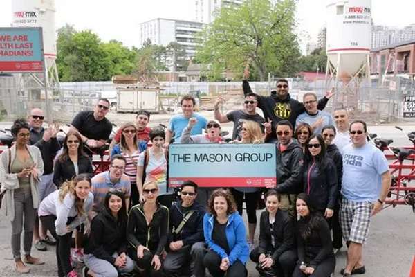 This is a photo of the staff at The Mason Group.